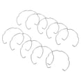 thumbnail image 4 of SHISUYAN 10pcs Lamp Retaining Spring Clip Ring Lamp Retaining Spring Rings Clasp Clip Holders Compatible For Mr16 Mr11 Spotlight Downlights Halogens Bulb Led Light, 4 of 9