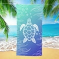 thumbnail image 3 of Large Beach Towel Quick Dry Large Thin Sand Free Beach Pool Towels Summer Beach Vacation Essentials Gifts for Women Men, 3 of 6