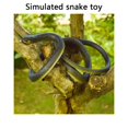 thumbnail image 2 of Waterproof Rubber Snake Realistic Soft Shocking Scary Fake Snakes Wear-resistant Tricky Prank Prop for Garden Decorations, 2 of 7
