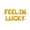 Gold, variant on Letter Balloons - FEELIN LUCKY 16" Inch Alphabet Letters Foil Mylar Balloon St. Patrick's Day Party Banner (Gold)