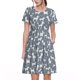 thumbnail image 1 of Disketp Poodle Dog para Vestido de Manga Corta para Mujeres, Vestidos de Verano para Mujeres, Casual y Holgado para la Playa, 1 of 6