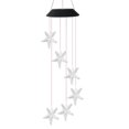 thumbnail image 1 of leyfeng Lámpara de carillón de viento solar 6 colores que cambian LED Estrella de mar / Estilo de botella de deseos, 1 of 7
