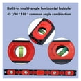 thumbnail image 6 of Multi-function Magnetic Foldable Level Ruler Spirit Level Bubble Ruler Meter Portable Level Household Hardware Measure Too, 6 of 7