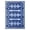 Blue, variant on Garvee 9'x12' Geometric Washable Area Rug, Tribal Boho Non-Slip Low Pile Carpet for Living Room Bedroom Dining Room Home Decor, Brown