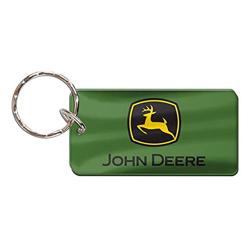John Deere Model 420S  Keychain Key Fob 
