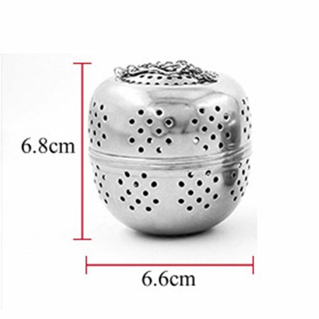 

Metal Tea Infuser Stainless Steel Loose Leaf Strainer Filter Herbal Spice UK