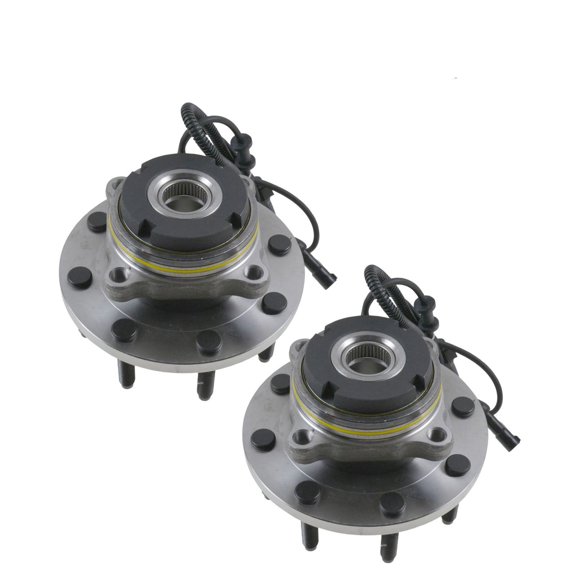 Front Wheel Hub Bearings Pair Set For Excursion F250 F350 SuperDuty 4WD &
