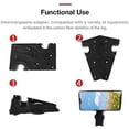 thumbnail image 2 of Injueey Soporte práctico y práctico para tableta y teléfono, compatibilidad Universal, soporte de escritorio para teléfono móvil Teléfono y Comunicación Negro, 2 of 6