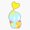 1pcs, variant on Chao Er, Phone Decal Water Bottle Stickers Car Decals, Funny Birthday Gift