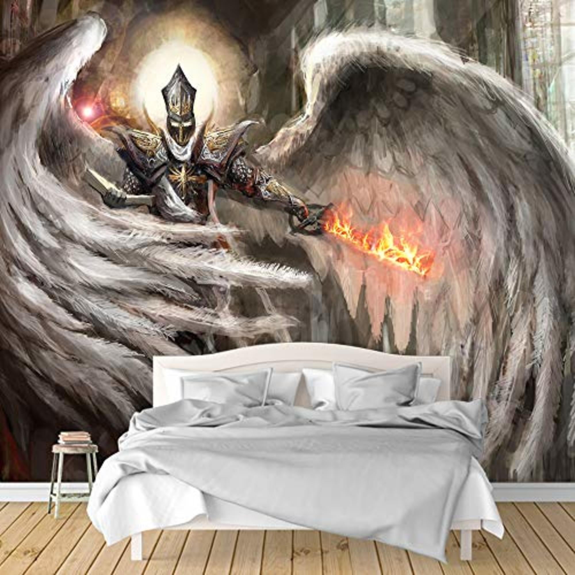 Dragon on the Rock – affordable wall mural – Photowall