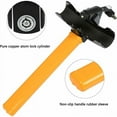 thumbnail image 2 of 1pc Yellow Car and Van Steering Wheel Lock, Universal Super Powerful Steering Wheel Lock, Anti-Theft Locking Device, Anti-Theft Arm, Car Steering Wheel Lock, 2 of 5