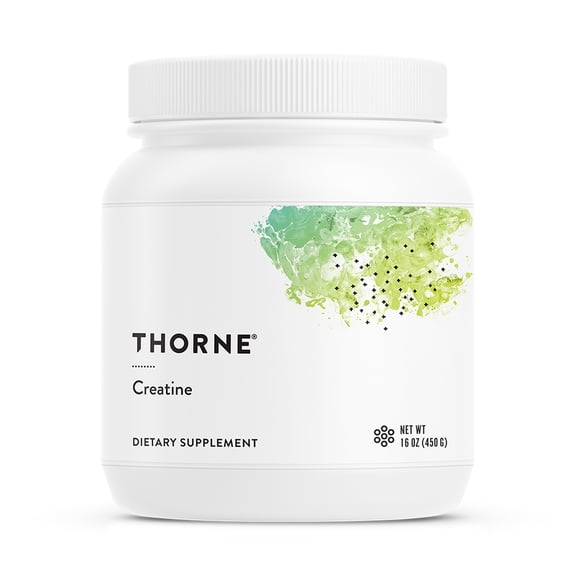 THORNE Creatine - Micronized Creatine Monohydrate Powder - Support for Muscles & Cognitive Function* - For Women & Men - Unflavored - NSF Certified for Sport - 5 g per Serving - 90 Servings