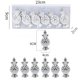 thumbnail image 3 of piezas de piruletas navideñas con forma de bastón de caramelo, adornos colgantes para árbol de Navidad, decoraciones navideñas para el hogar, regalo de Año Nuevo 2024, 3 of 5