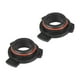 thumbnail image 1 of 2 Piezas 9012 HIR2 LED Faro Adaptador Base Bombilla Enchufes para Coche Negro, 1 of 1