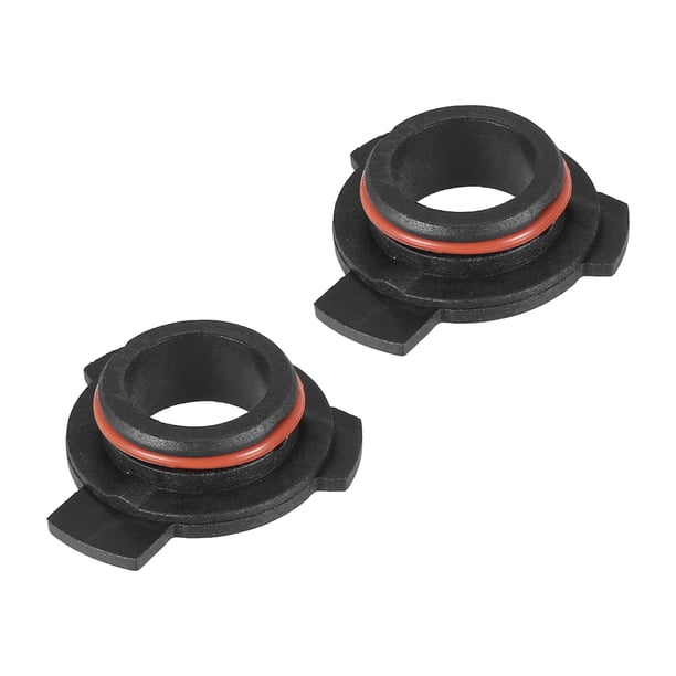 2 Piezas 9012 HIR2 LED Faro Adaptador Base Bombilla Enchufes para Coche Negro