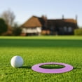 thumbnail image 4 of MOVTOTOP OUNONA Golf Putting Cup 1 Set Golf Hole Target Circles Silicone Practice Tool for Backyard Golf Training Equipment Purple, 4 of 7