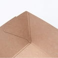 thumbnail image 2 of UPGRATOR 50PCS Kraft Food Box Take Out Containers Foldable Light Brown for Party, 2 of 8