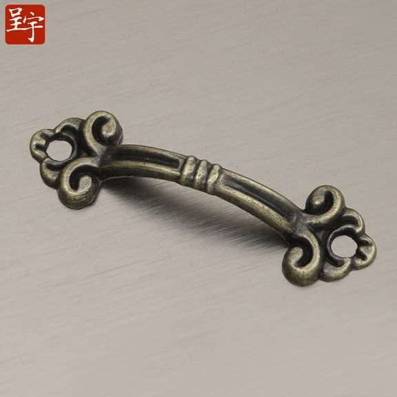 48pcs Vintage Metal Cabinet Knobs - Mini Alloy Drawer Pulls for Furniture, Cabinets, Jewelry Boxes, Dresser Hardware Accessories