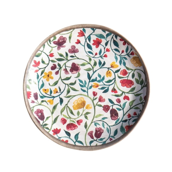 Garden Vines NewWave Melamine Salad Plate - Cream - 8.4" - Set of 6