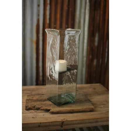 Kalalou CV2211 Square Candle Hurricane - Large 6X6X19