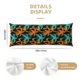 thumbnail image 3 of Disketp Palm Trees Print Body Pillow Cover - Super Soft 20x54 Body Pillow Case,Long Side Hidden Zipper, 3 of 8
