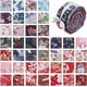 thumbnail image 1 of Paquete de 40 tiras de tela de algodón estilo japonés para patchwork (en rollo)., 1 of 9
