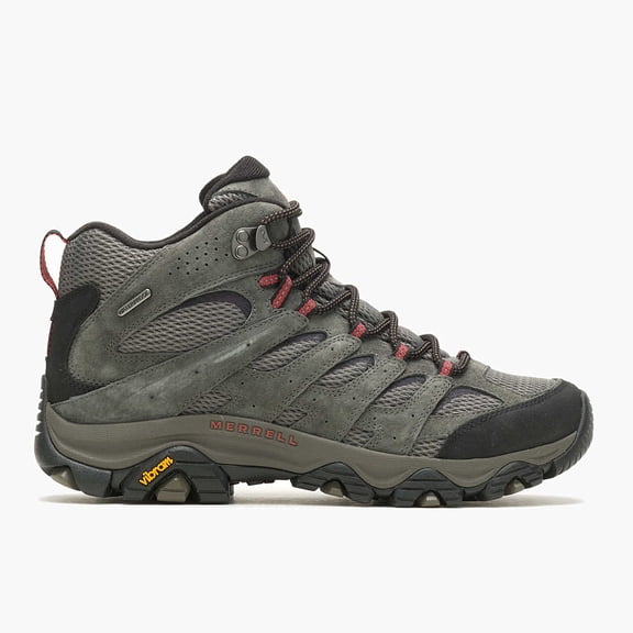 Merrell Men's Moab 3 Mid Waterproof Hiking Boots, Beluga