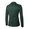 thumbnail image 2 of INSPIRE CHIC Blazer d'Affaires pour Homme Grande Taille à Revers Cranté, 2 of 6