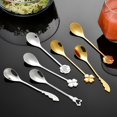 thumbnail image 4 of 304 Stainless Steel Four-leaf Clover Spoon Rose Heart Shaped Wing Spoon, 4 of 5