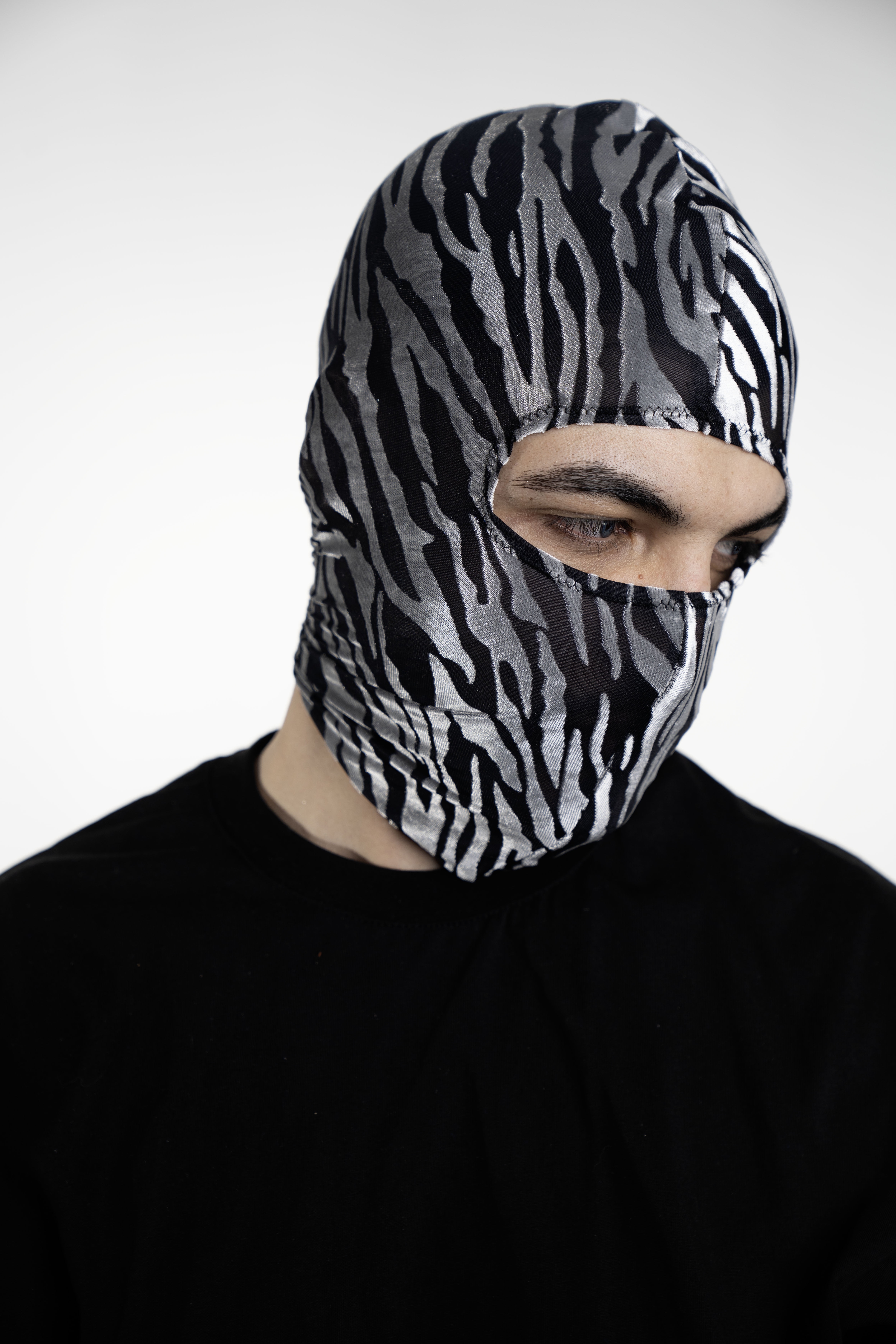 Zebra Print Ski Mask & Balaclava