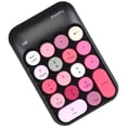 thumbnail image 1 of numérico inalámbrico, 18 teclas con receptor USB de 2,4G, extensiones de de contabilidad financiera, numérico para Color mezclado negro CUTICAT teclado numérico, 1 of 8