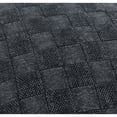 thumbnail image 3 of Giana 22 x 22 Square Fabric Accent Throw Pillow, Checkered Pattern, Gray- Saltoro Sherpi, 3 of 4