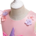 thumbnail image 6 of GYRATEDREAM Dress for Girls Unicorn Pageant Princess Party Birthday Long Maxi Gown Flower Girls Bridesmaid Formal Puffy Tulle Dresses 3-8Y, 6 of 10