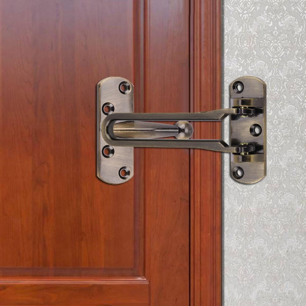 What is a door latch guard?