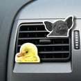 thumbnail image 1 of WIRESTER Set of 2pcs Car Air Freshener Fragrance Vent Clip Interior Decoration for Cars with Lemon Scented Pad - Baby Pig Duck, 1 of 7