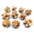 thumbnail image 2 of Puzle de madera Guaishou 10 en 1, juguete de prueba Kongming Lock IQ, 2 of 7