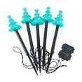 thumbnail image 2 of Solar Christmas Lights Outdoor Decorations, 5 Pack Solar Christmas Trees Lights with Snowflake, Outdoor Waterproof Christmas Pathway Lights for Patio, Garden, Yard, Street, Park, Holiday, 2 of 6