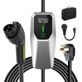 thumbnail image 1 of Cargador para vehículo eléctrico Junsun 240V 32A 7,7 kW cable de 8 m NEMA 14-50, 1 of 6