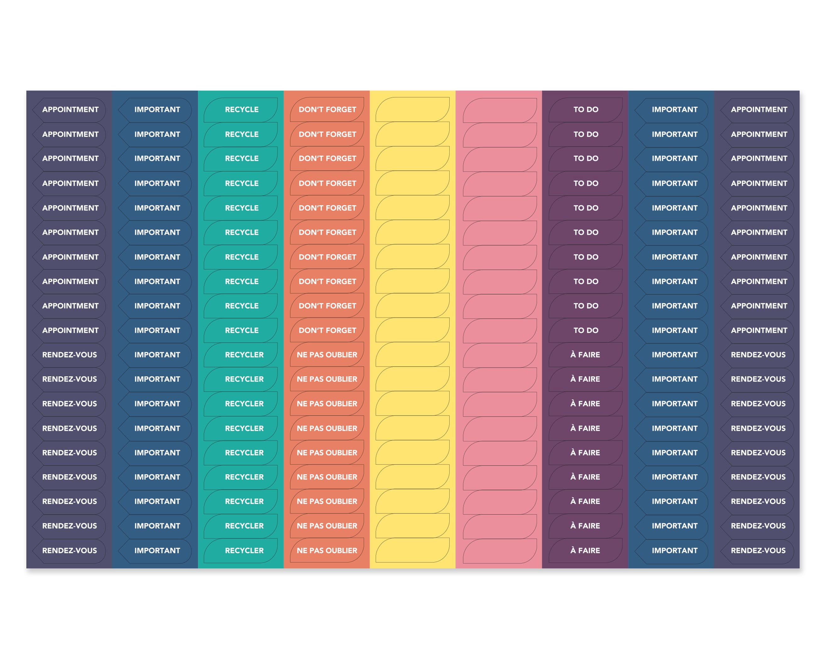 Calendrier familial 2027 Mead® Marbel Fashion en papier, 17 po x 13 po