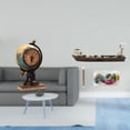 thumbnail image 2 of Figura de escritorio,Reloj de mesa con figura de globo terráqueo,decoración para oficina y hogar,Porta incienso,Quemador de incienso con forma de barco calavera,figurita de escritorio,Estatua, 2 of 8