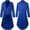 Blue, variant on Men's Halloween Gothic Tailcoat Costume, Medieval Steampunk Victorian Frock Coat, Long Sleeve Vintage Role Play Jacket for Pirate Cosplay, Costume Parties and Themed Events