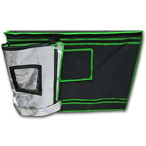 32x32x24 Reflective Indoor Grow Tent 2x2 - Mylar Grow Tent - for Indoor Grow Room - Hydroponics Growing Tent - Grow Tents