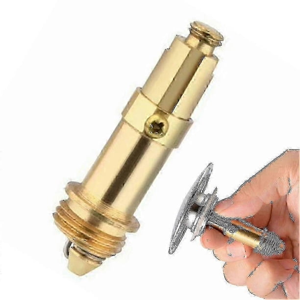 1/2pcs Replacement Basin Bath Waste Easy Pop Up Click Clack Plug Bolt Spring For Bathroon Bathtub Drain Stopper - Pjun