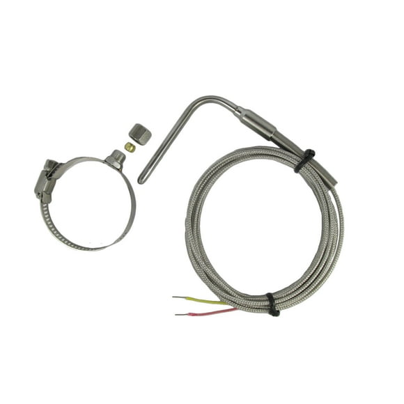 Exhaust GasTemperature EGT Sensors K Type Clamp 1~2" & Adjustable Insert Length & 2m Cable