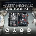 thumbnail image 2 of Master Mechanic, 18.50 x 13.30 x 4.50 Inches Air kit Tool Set, 100 Piece, 2 of 6