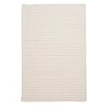 thumbnail image 1 of Colonial Mills Rug H141R120X120S Simply Home Solid - White 10 ft. square Braided Rug, 1 of 1