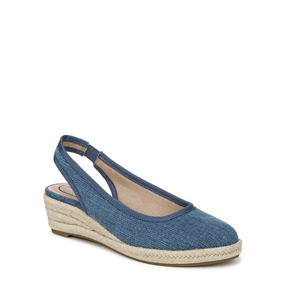 LifeStride Women's Kayden Espadrille Wedge Sandal - Medium & Wide Width