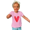 thumbnail image 6 of Dezsed Boys Valentines Day Shirt Girls Valentine Tshirt Toddler Casual Long Sleeve Shirt Kids Cute Love Heart Tee Tops 9-10 Years Pink, 6 of 6