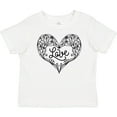thumbnail image 3 of Inktastic Valentine's Day Love Decorated Heart Boys or Girls Baby T-Shirt, 3 of 5