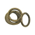 thumbnail image 5 of Rushay 6 Pieces Hook Round Clasp Lock DIY Accessory Alloy Gate Snap Bronze, 5 of 9